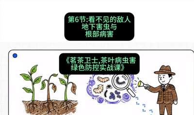 第06节：看不见的敌人&mdash;&mdash;地下害虫与根部病害，课程：《茗茶卫士&mdash;&mdash;茶叶病虫害绿色防控实战课》#识农AI